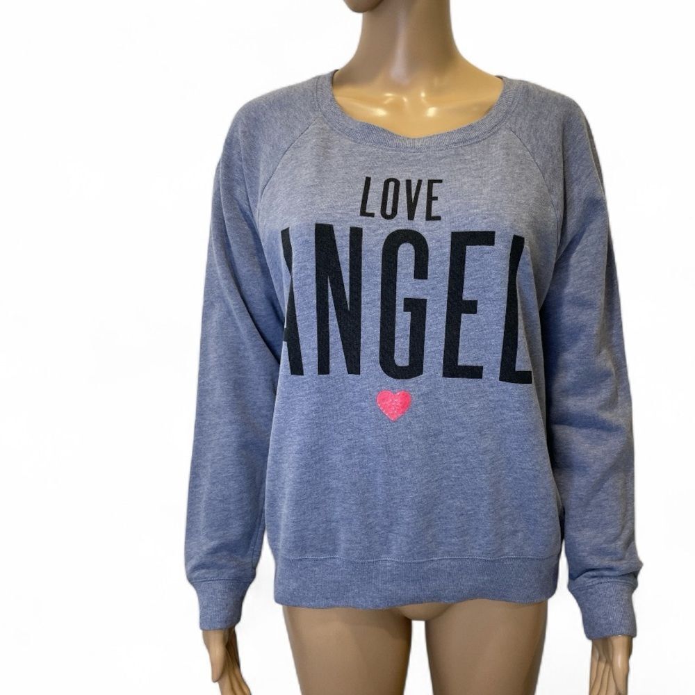 Victoria’s Secret Love Angel blueish Sweatshirt size M